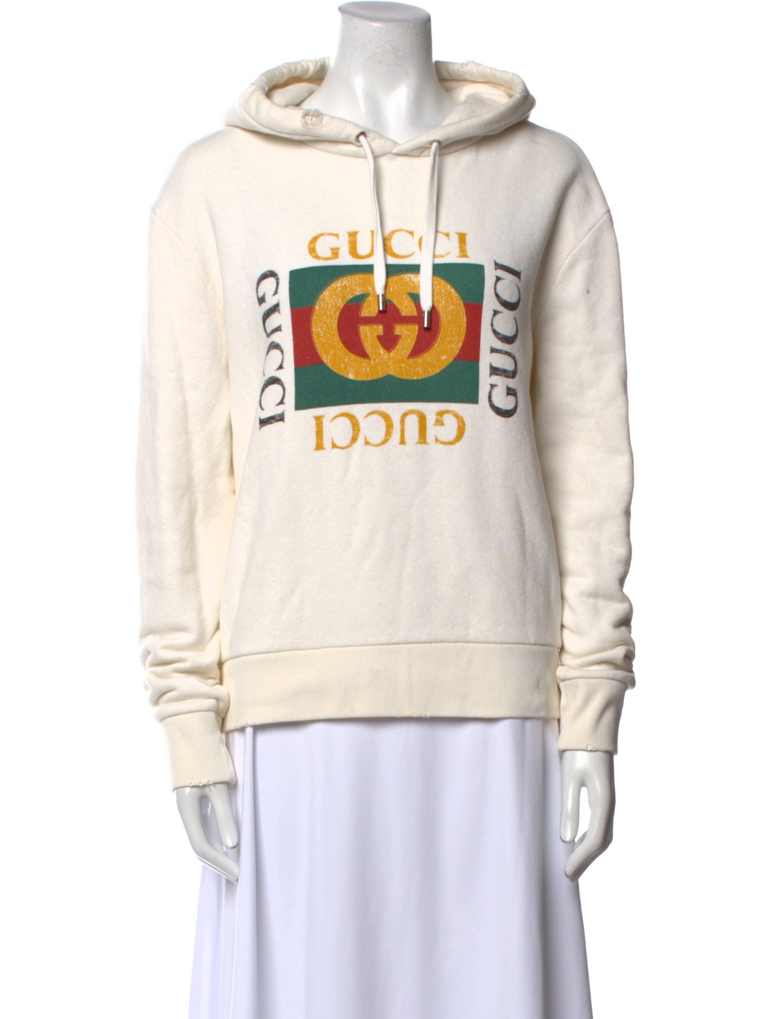 Gucci Graphic Print Crew Neck Sweatshirt