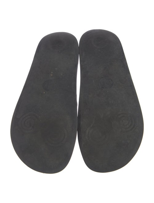 Gucci Interlocking G Logo Rubber Slides