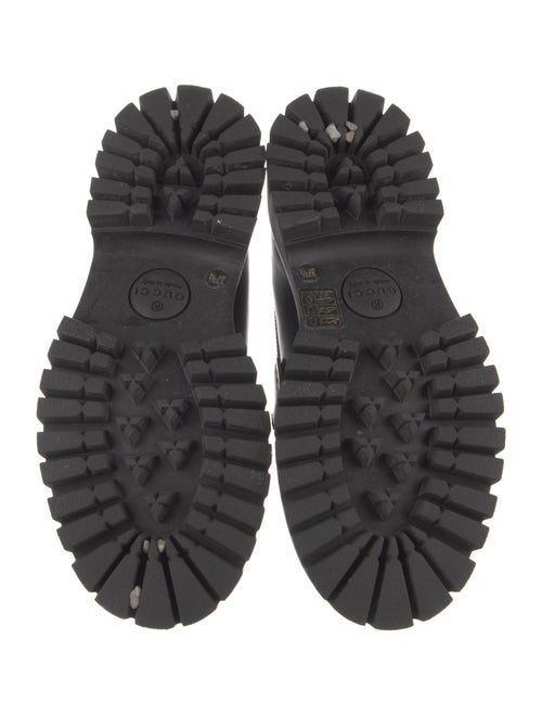 Gucci Horsebit Accent Leather Loafers