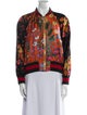 Gucci 2017 Silk Bomber Jacket