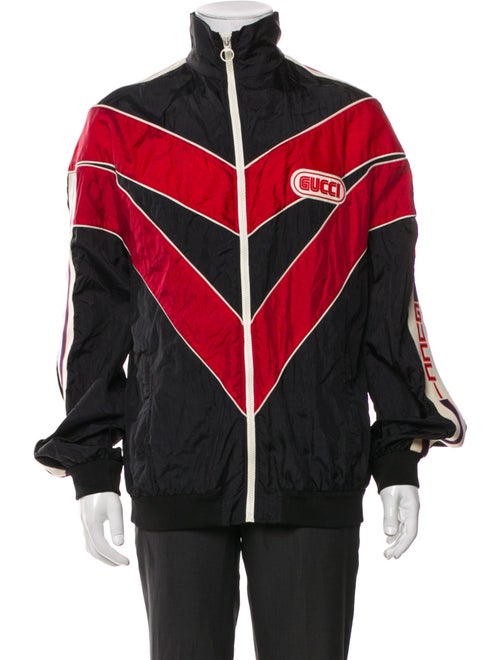 Gucci Sylvie Web Accent Windbreaker