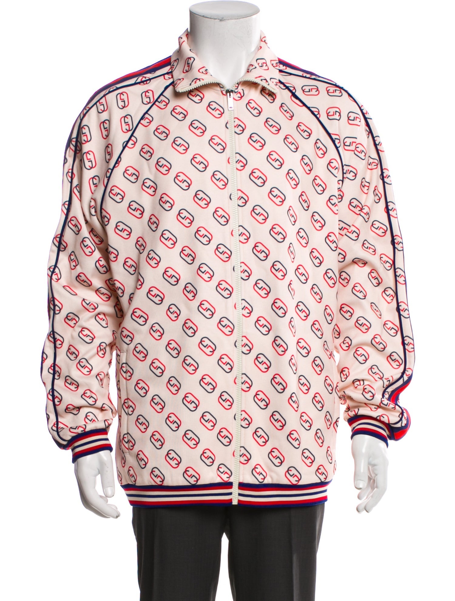 Gucci 2019 Interlocking G Logo Windbreaker w/ Tags