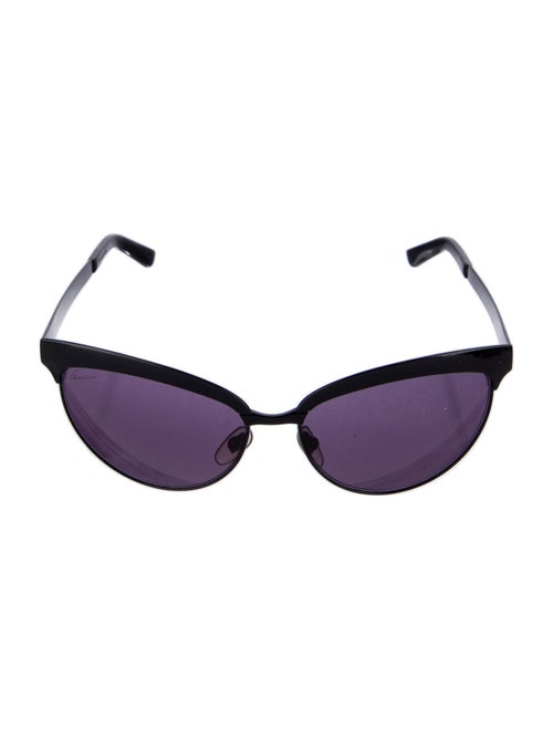 Gucci Web Accent Cat-Eye Sunglasses