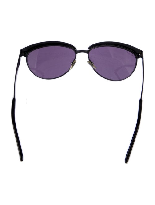 Gucci Web Accent Cat-Eye Sunglasses