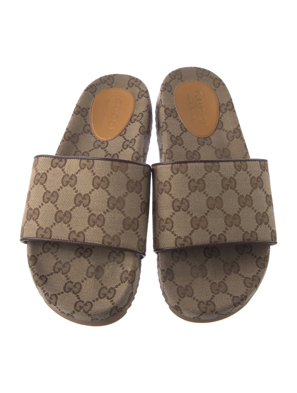 Gucci Canvas Slides Brown GG Canvas - image 3