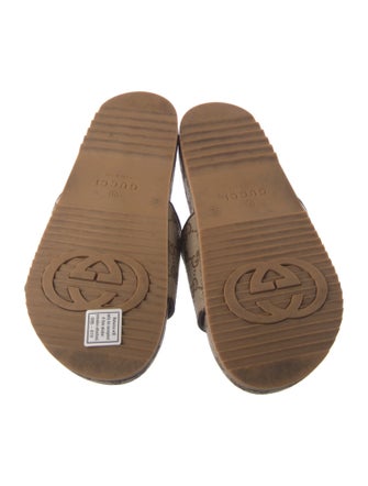 Gucci GG Canvas Canvas Slides