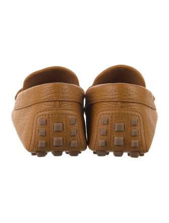 Gucci Horsebit Accent Leather Drivers