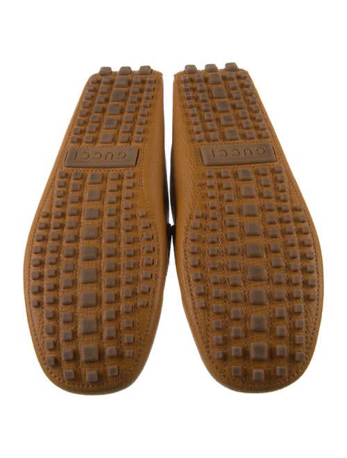 Gucci Horsebit Accent Leather Drivers
