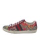 Gucci Flora Print Grosgrain Trim Sneakers