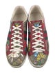 Gucci Flora Print Grosgrain Trim Sneakers
