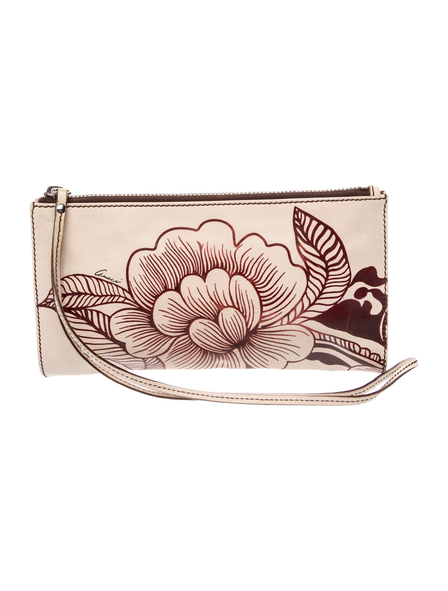 Gucci Leather Clutch