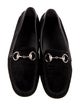 Gucci 1955 Horsebit Accent Suede Loafers