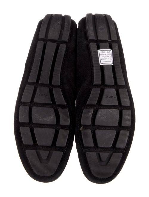 Gucci 1955 Horsebit Accent Suede Loafers
