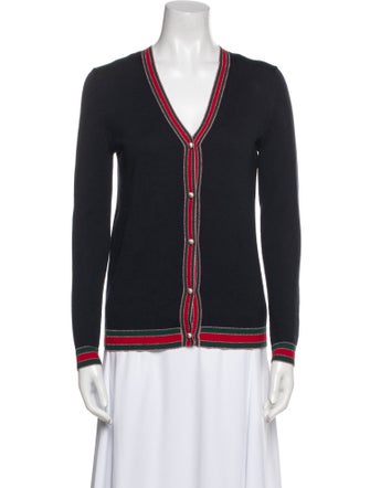 Gucci Wool Colorblock Pattern Sweater