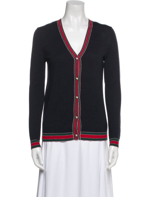 Gucci Wool Colorblock Pattern Sweater