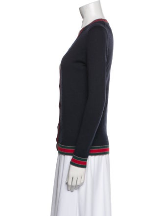 Gucci Wool Colorblock Pattern Sweater