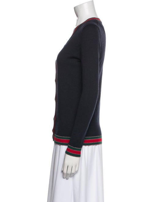 Gucci Wool Colorblock Pattern Sweater