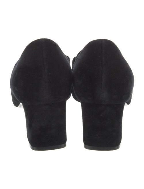 Gucci GG Marmont Victoire Block Heel Pumps Double G Logo Pumps