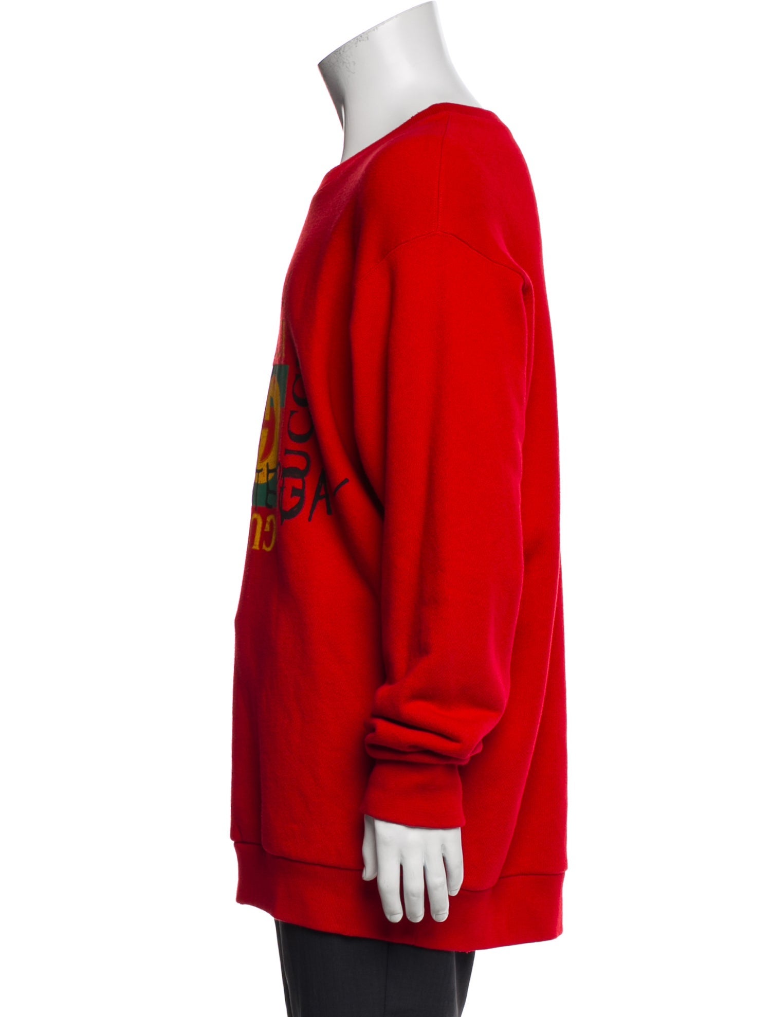 Gucci Web Accent Crew Neck Pullover