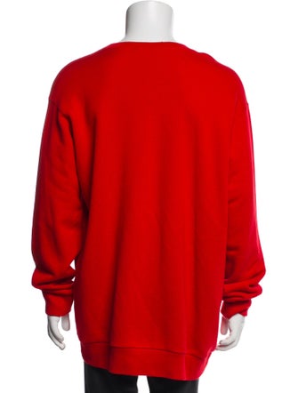 Gucci Web Accent Crew Neck Pullover