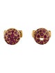 Gucci 18K Vintage Ruby Cufflinks