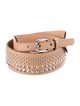 Gucci Leather Studded Accents Belt