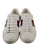 Gucci Sylvie Web Accent Leather Sneakers