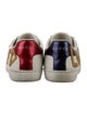 Gucci Sylvie Web Accent Leather Sneakers
