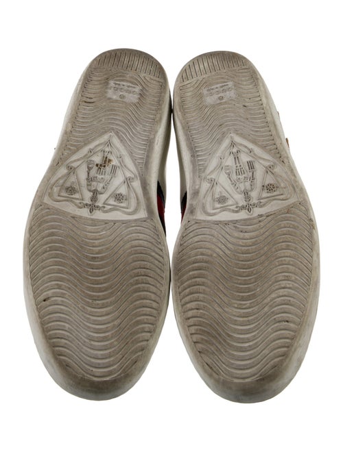 Gucci Sylvie Web Accent Leather Sneakers