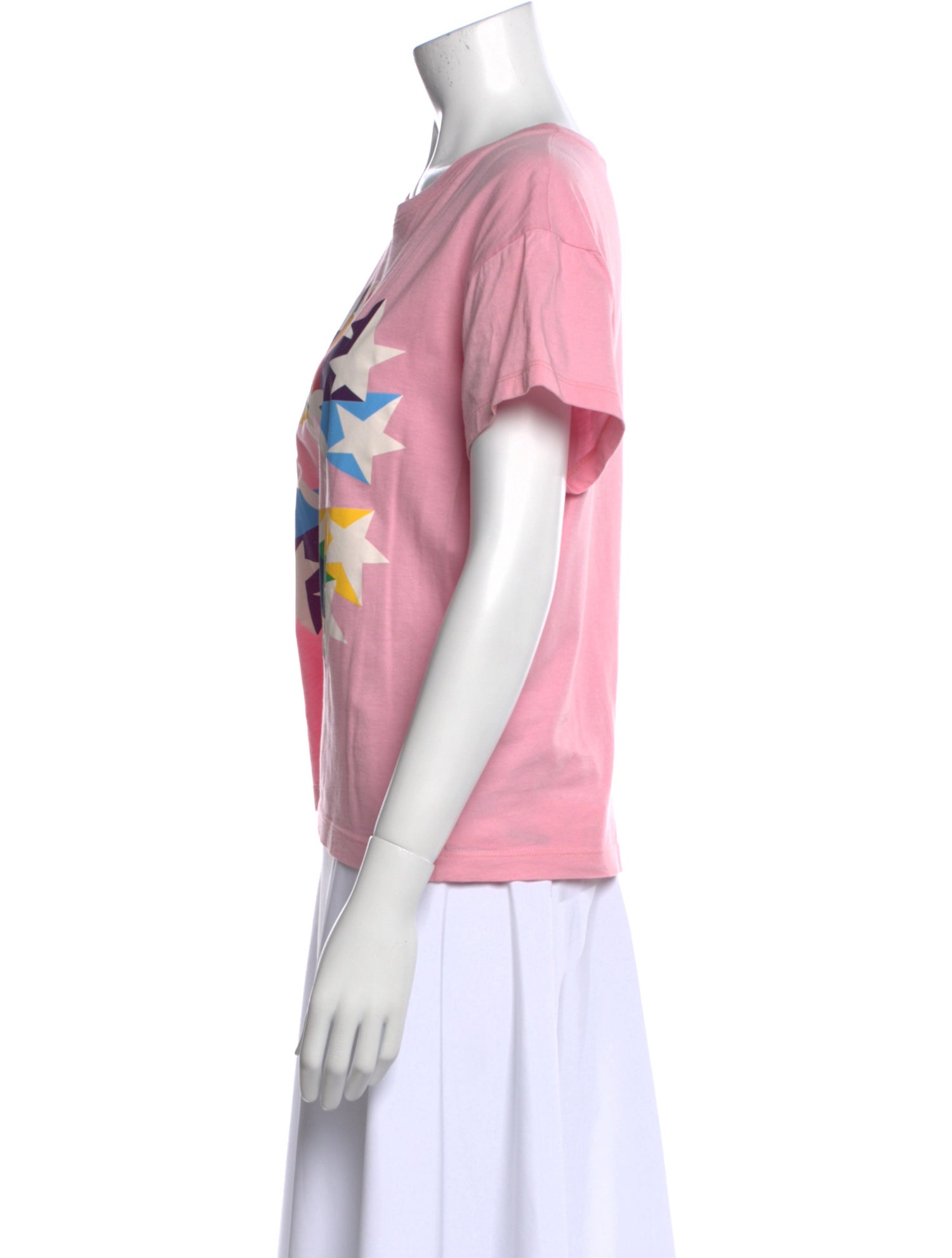 Gucci Graphic Print Scoop Neck T-Shirt