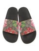 Gucci Flora Print Slides