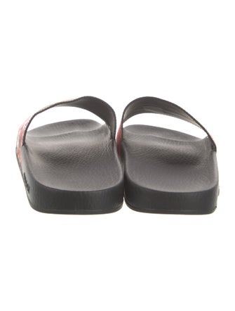 Gucci Flora Print Slides