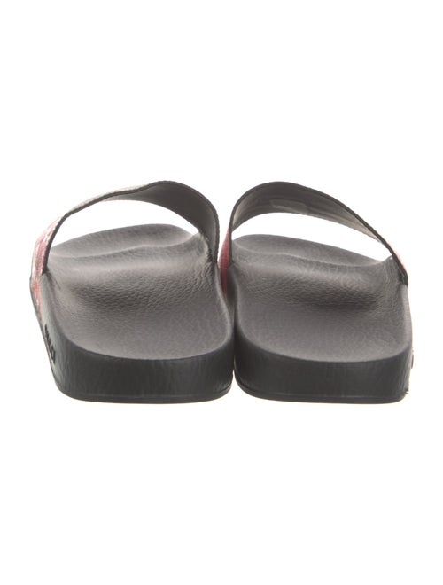 Gucci Flora Print Slides