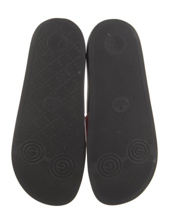 Gucci Flora Print Slides