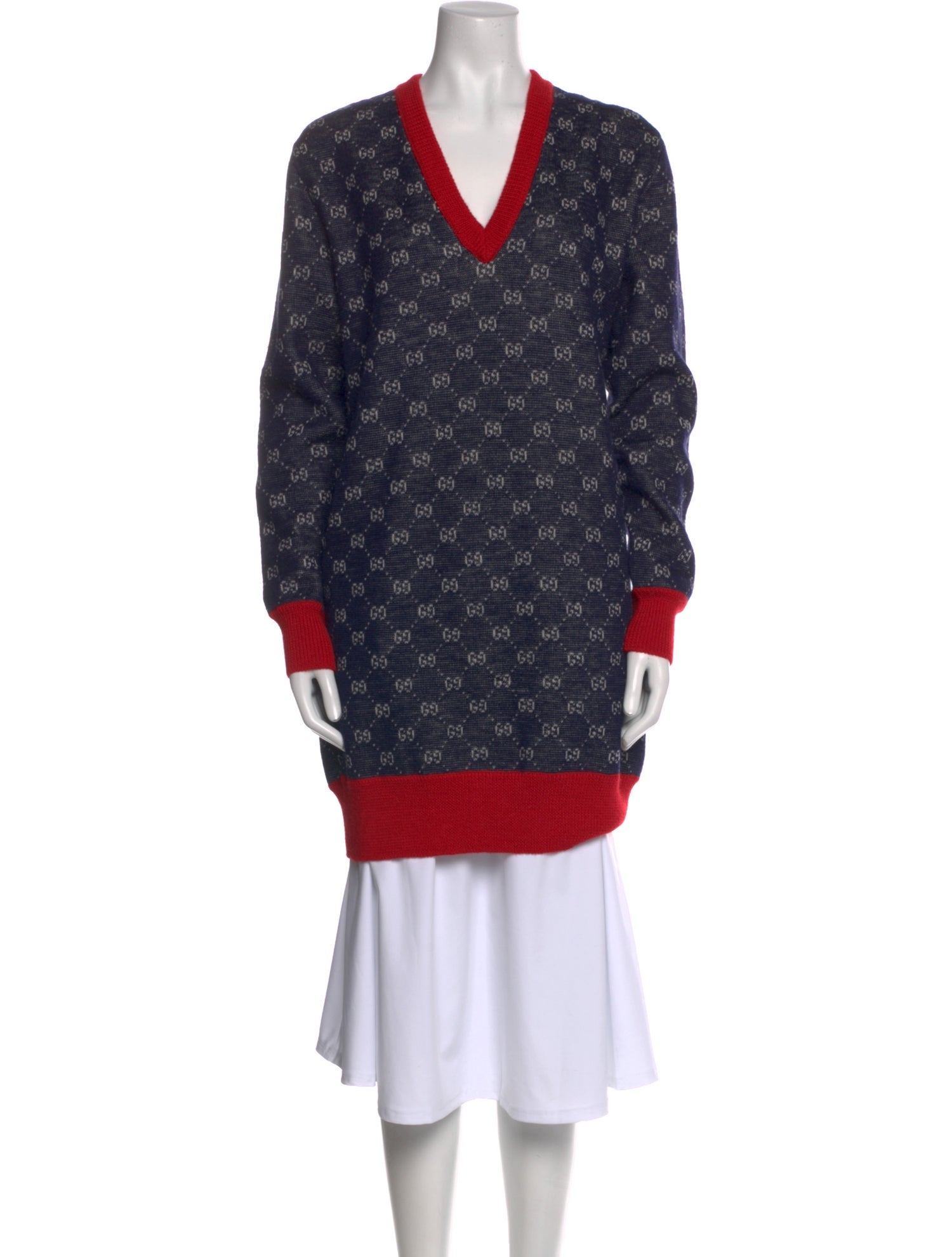 Gucci Wool Printed Sweater