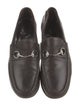 Gucci Horsebit Accent Leather Dress Loafers