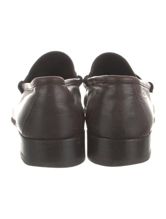 Gucci Horsebit Accent Leather Dress Loafers