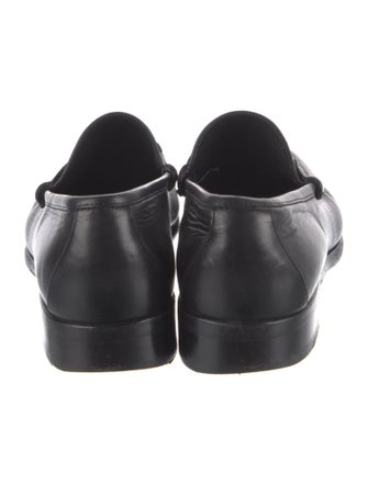 Gucci Horsebit Accent Leather Dress Loafers