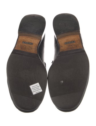 Gucci Horsebit Accent Leather Dress Loafers
