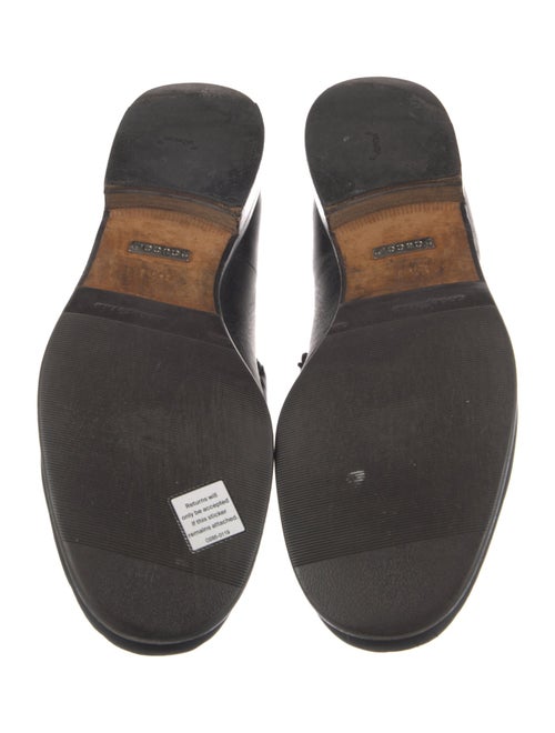 Gucci Horsebit Accent Leather Dress Loafers