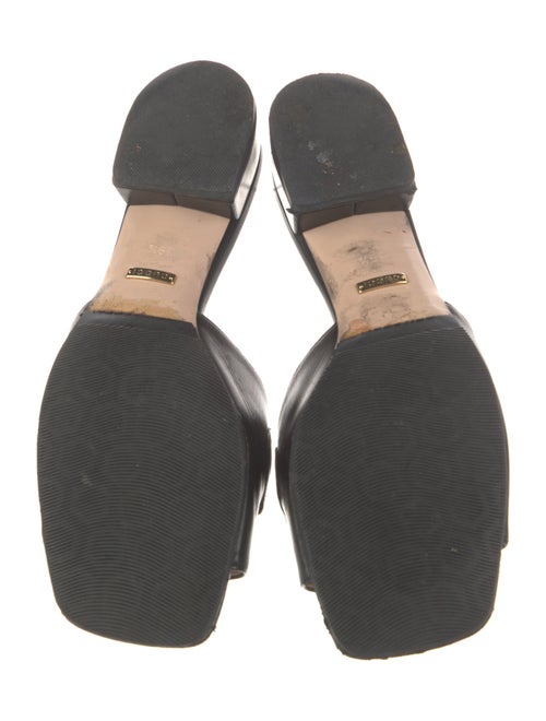 Gucci Leather Slides