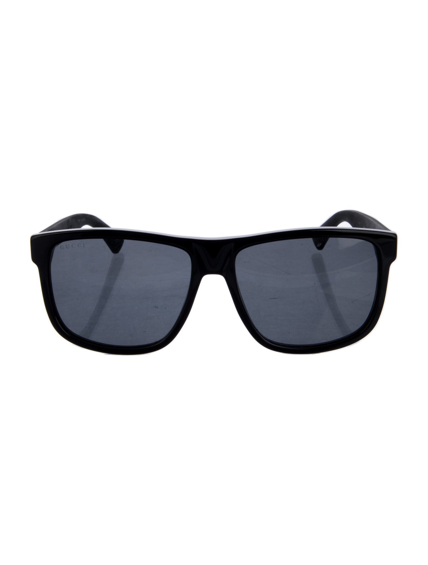 Gucci Web Accent Square Sunglasses