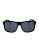 Gucci Web Accent Square Sunglasses