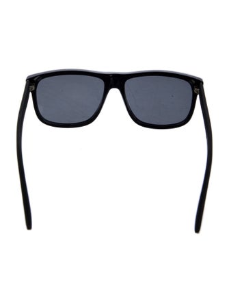 Gucci Web Accent Square Sunglasses