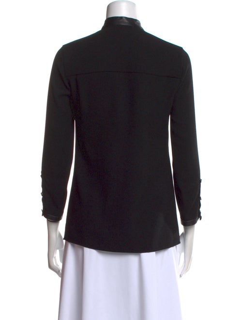 Gucci Three-Quarter Sleeve Button-Up Top