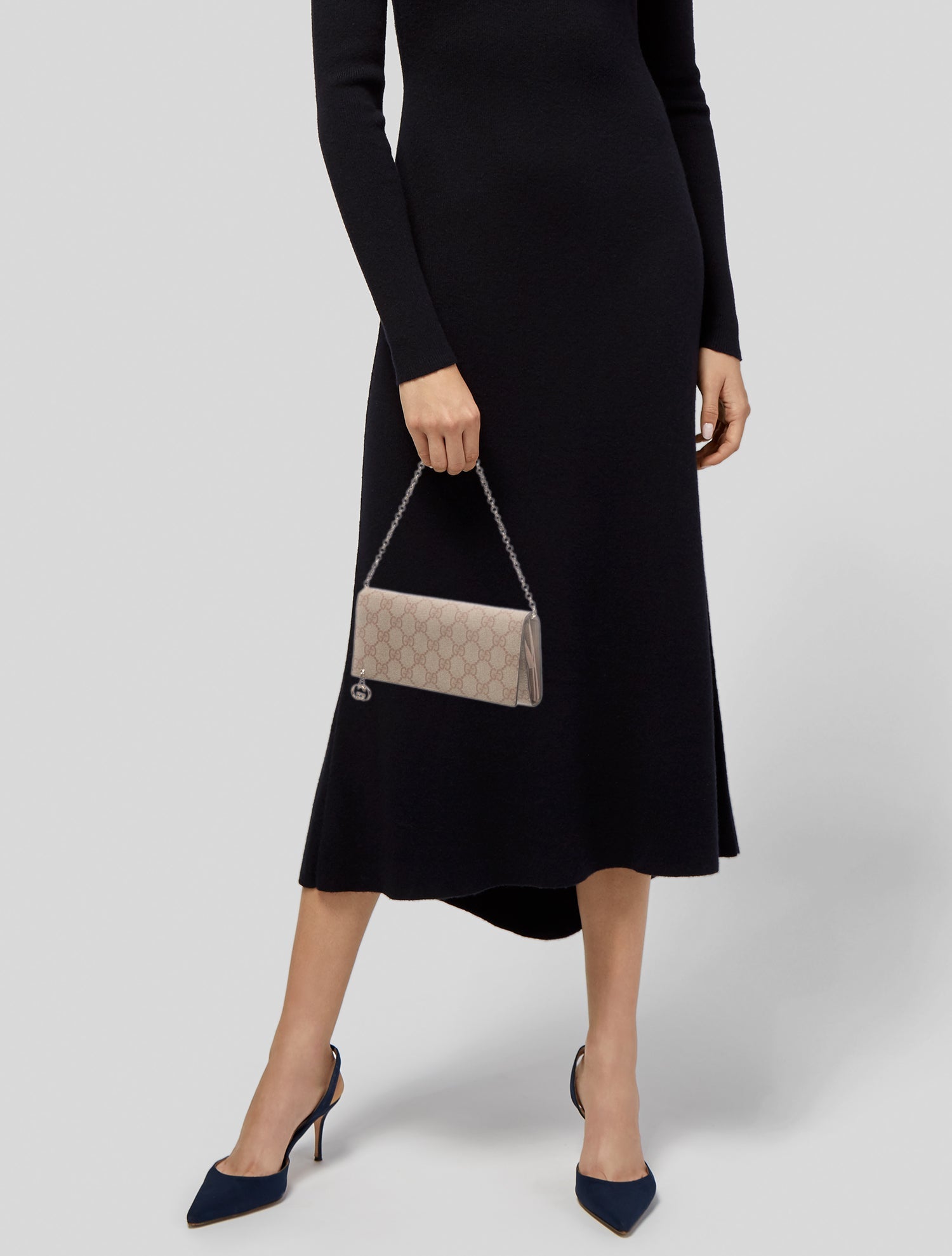 Gucci GG Canvas Clutch