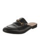 Gucci Horsebit Accent Leather Mules