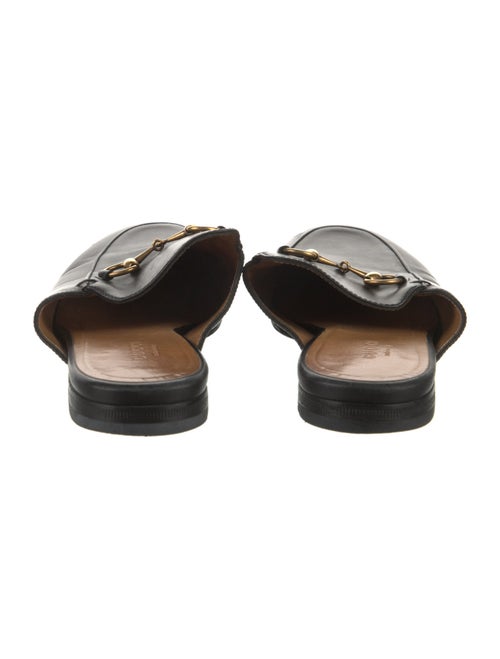 Gucci Horsebit Accent Leather Mules