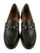 Gucci Horsebit Accent Leather Loafers