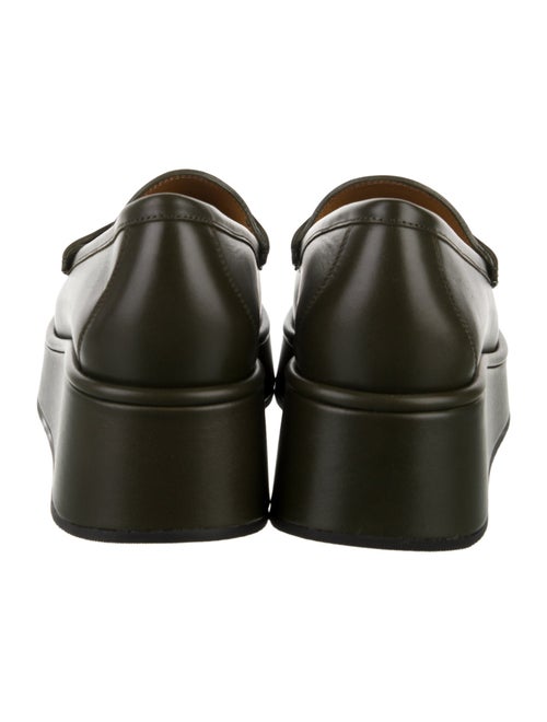 Gucci Horsebit Accent Leather Loafers